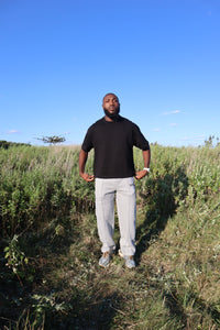 "El Roi" Pleated sweatpants