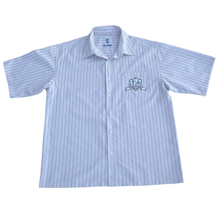 "EL ROI" Cropped Button up