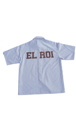 "EL ROI" Cropped Button up